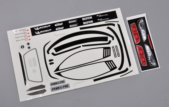 Audi R8 Basic Decals