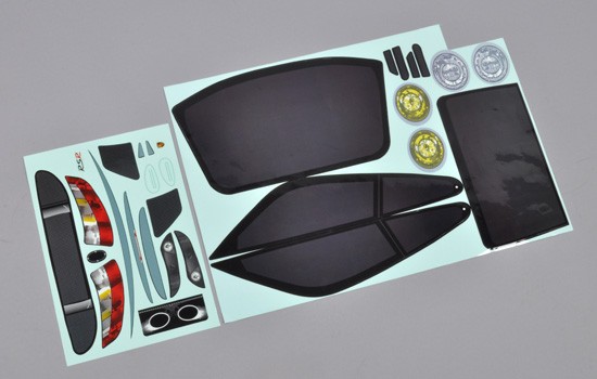 Decal set 510mm Porsche GT3 RSR