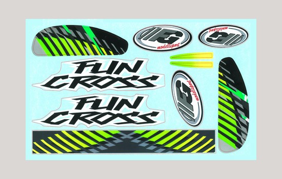 Fun cross decal set
