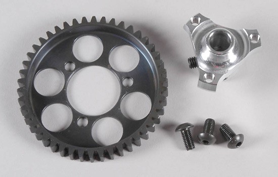 Steel gear 48t & alloy gear carrier set