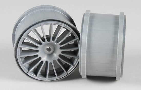 ATS 65mm Silver Wheels, 2pcs