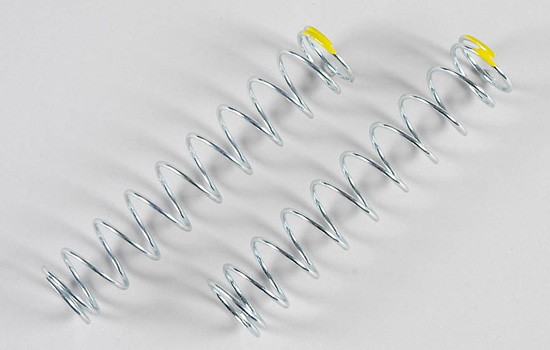 Damper spring long yellow 1.5x98, 2pcs.