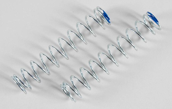 Damper spring long blue 1.7x98, 2pcs