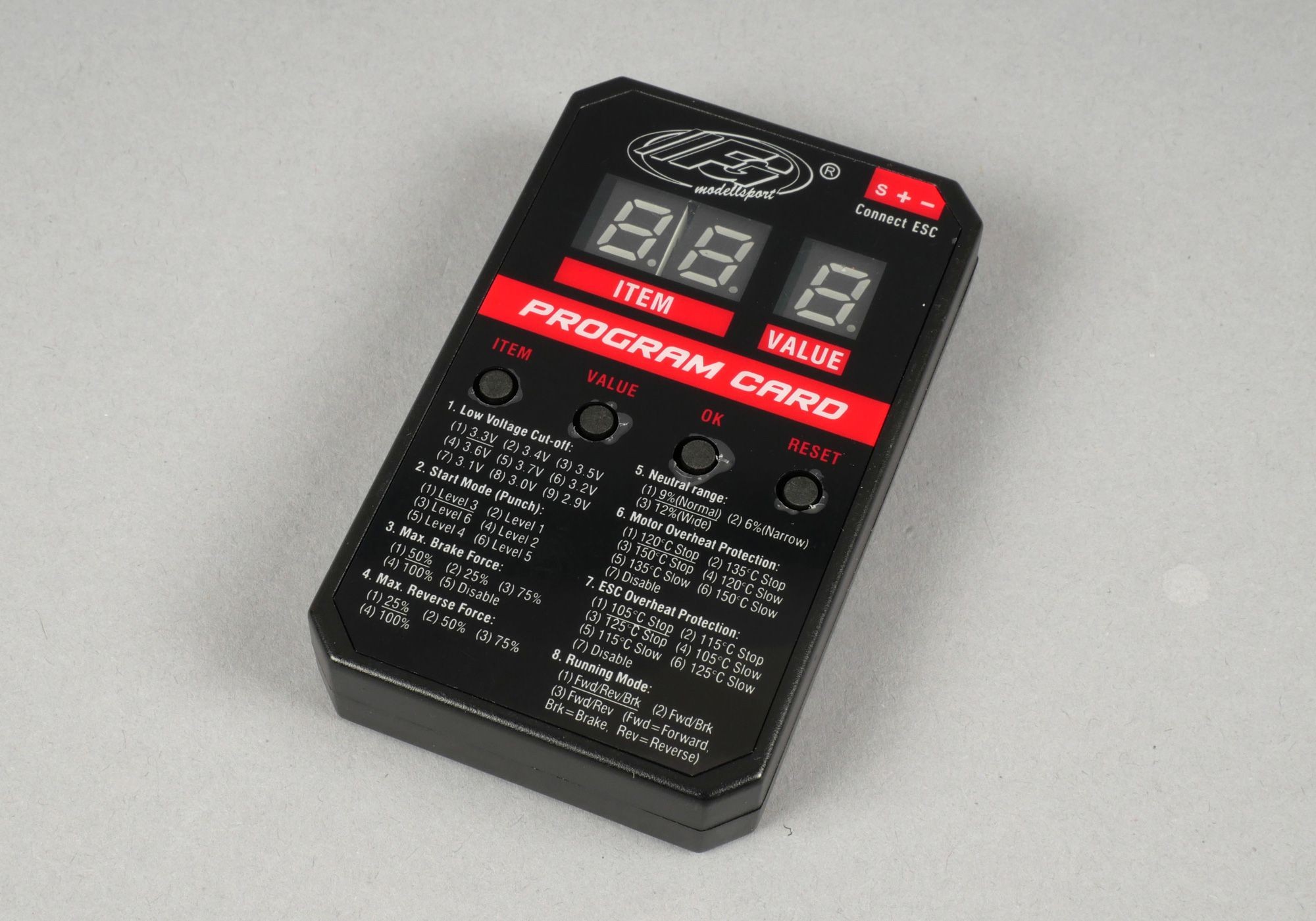 Program Card for 160A controller 07914