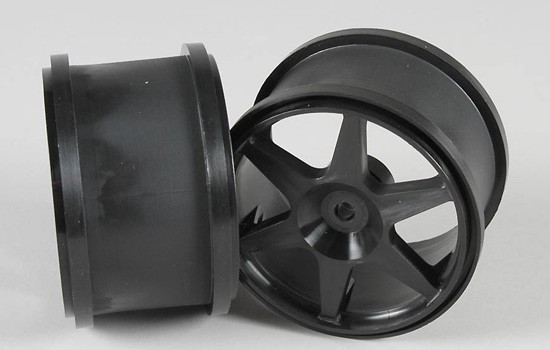 Speedline 65mm Black Wheels, 2pcs