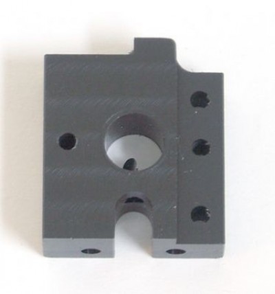 Support front left, CNC-milled plastic