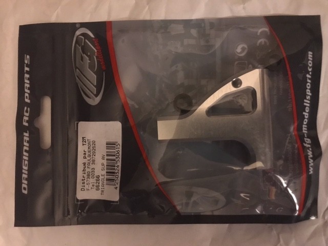 Front Upper Alloy Wishbone 4WD 1pce.