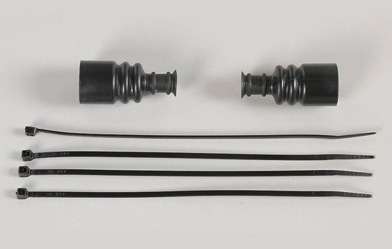 Rubber Driveshaft Covers 2pcs