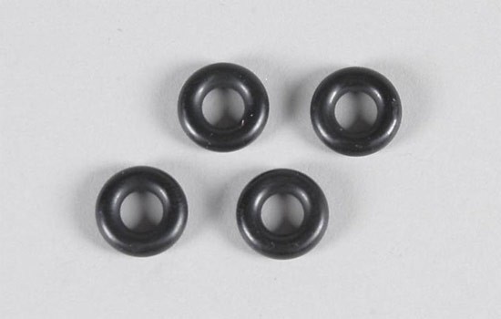 Servo saver O-ring Ø6x4, 4pcs