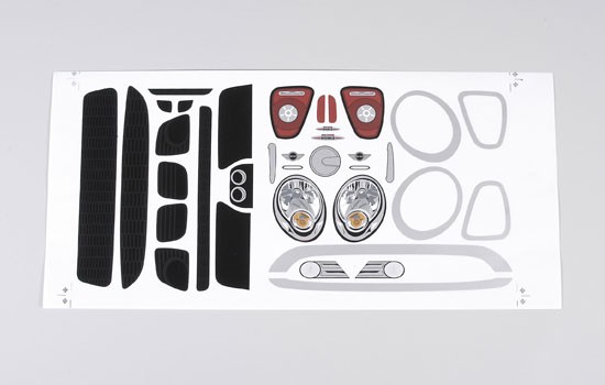 FG Trophy Mini Cooper Decal Set