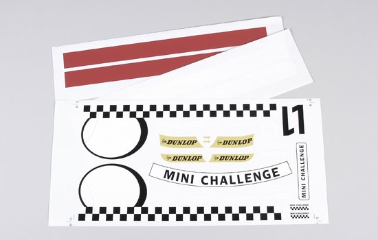 FG Trophy Mini Cooper Team decals