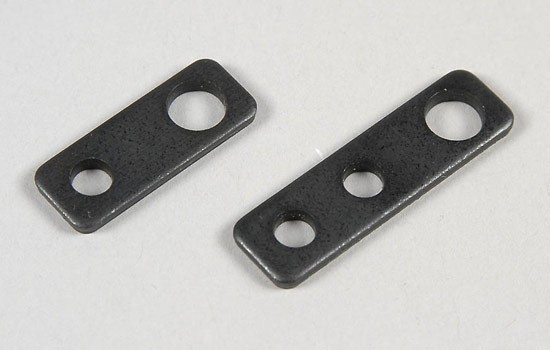 Engine Mount Steel Fixing Plates, 2pcs