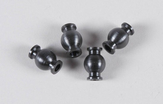 Double ended steel ball, 4/10x15mm, 2pcs.