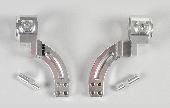 Alloy Front Hub Set, 1:5/1:6, 2wd