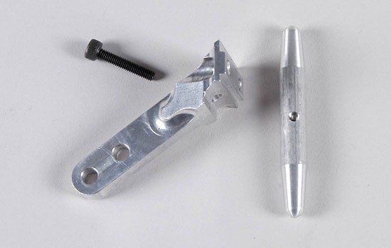Alloy steering arm with stop
