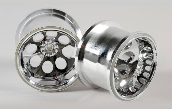 Chromed Stadium truck wheels, 2pcs