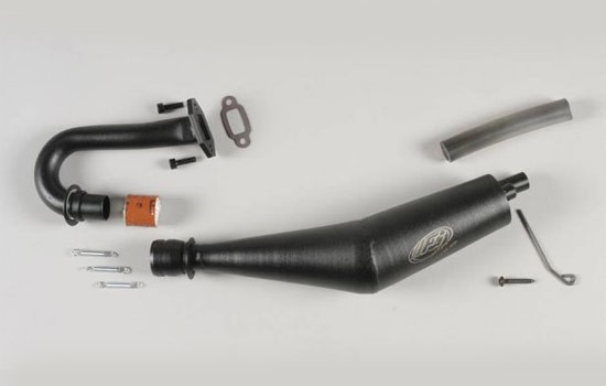 Steel power tuned 1:6 exhaust set