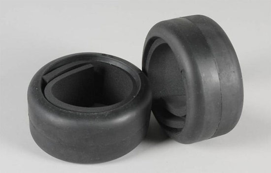 Slick tyres unglued M1, 1:6, 63mm