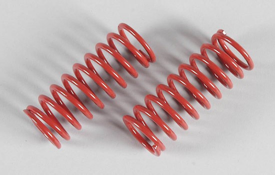 Damper spring, 2.8mm Red 20x65mm