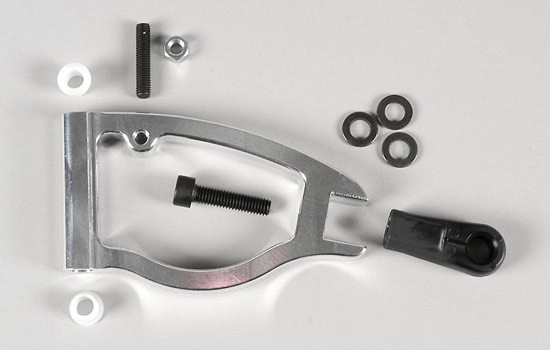 Alloy front upper wishbone, 1:6, 1pc
