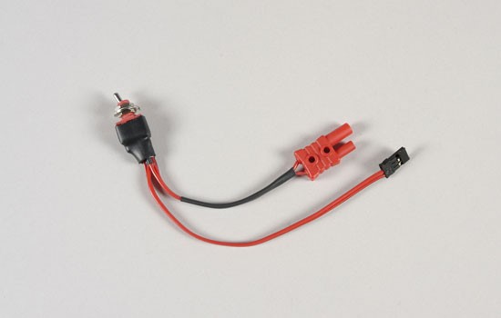 Switch with receiver cables, FG/JR plugs