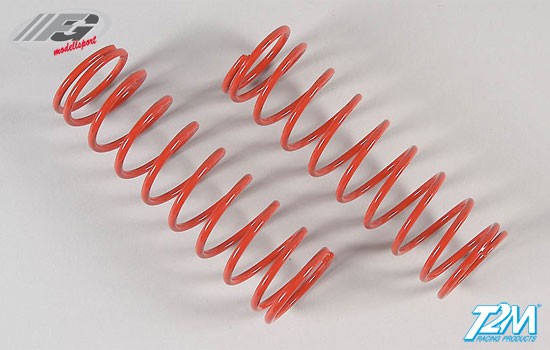 Damper spring red, 2.5x105mm, 2pcs.
