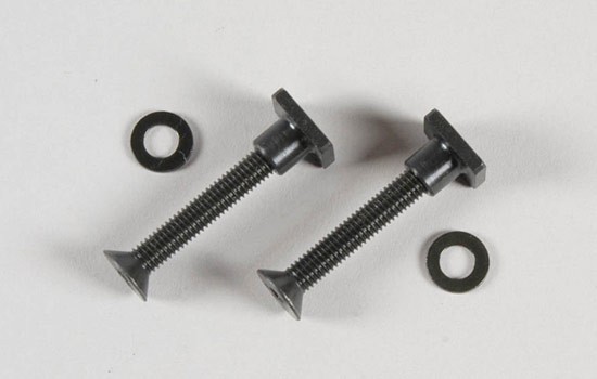 Front Hub Bolt + Metal Insert, 2+2+2pcs