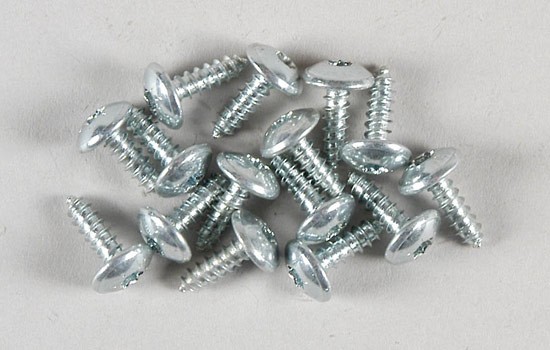 Torx Pan Head Tapping Screw with Flange 2,9x9,5mm, 15pcs