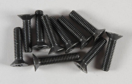 Torx Countersunk Screw M6, 10pcs 