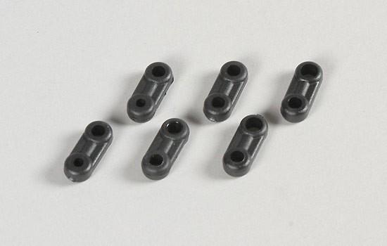 Plastic stabiliser link, short, 6pcs