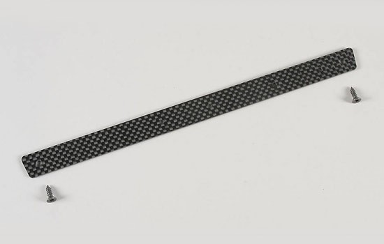 Carbon fibre support bar exhaust mount