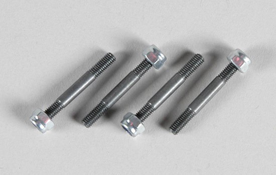 Stud Bolts & Nuts for Brake Pads, 4+4pcs