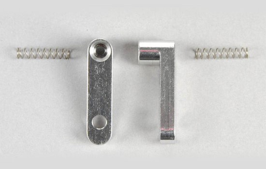Alloy Bowden Cable Holder, long, 2pcs