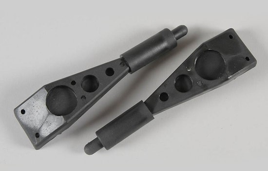 Plastic Body Mounts 127mm overall, 2pcs. 