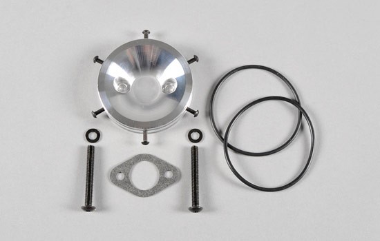 Alloy air filter adaptor without choke