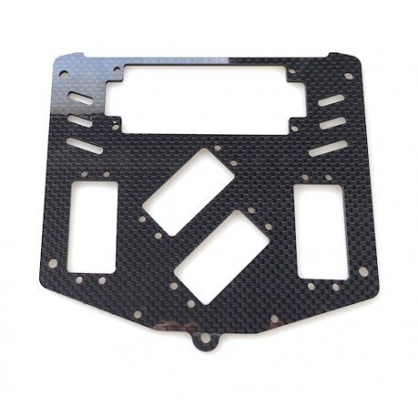 GENIUS Carbon Radio Plate XR3 Double Servo, 1pc 