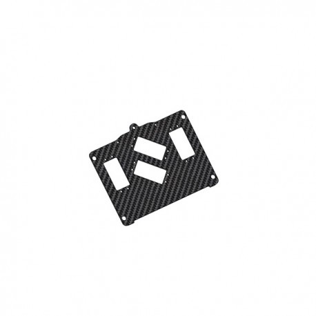 GENIUS Carbon Radio Plate XR4S Double Servo, 1pc