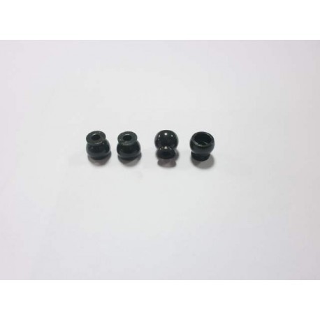 Ball for 9mm Uniball with 4mm hole, 4 pcs