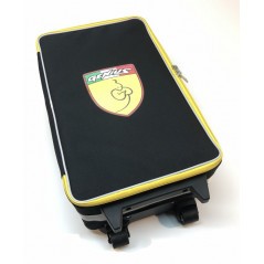 Mini Travel Trolley Black on 2 Wheels