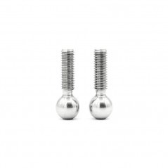 GENIUS Rear lower arm Steel pivot ball 8.4mm, GTC8.23 & 8.25, XR5, 2pcs