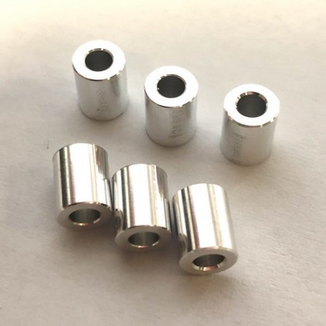 Alloy Washer 3x6x7.5mm, 6pcs