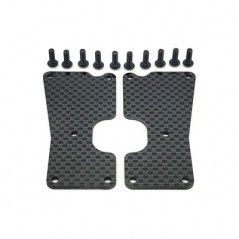 Rear lower arm carbon fibre insert GTC8.23, 2pcs