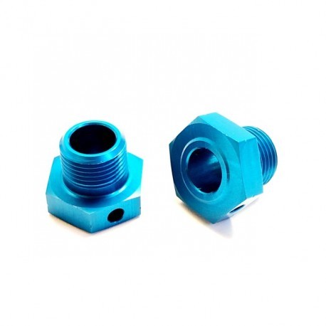 Axle Drive Hex +3mm, Hard Coated, 2pcs