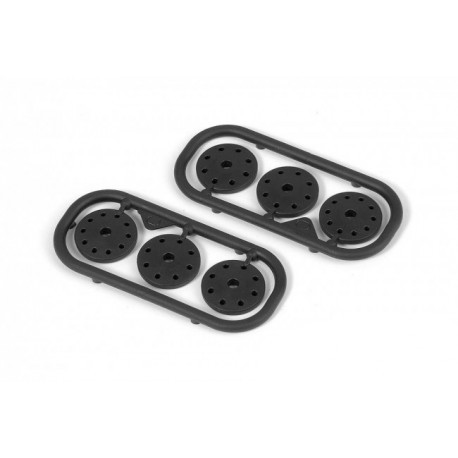 Damper Pistons, 358032, 2+2+2pcs