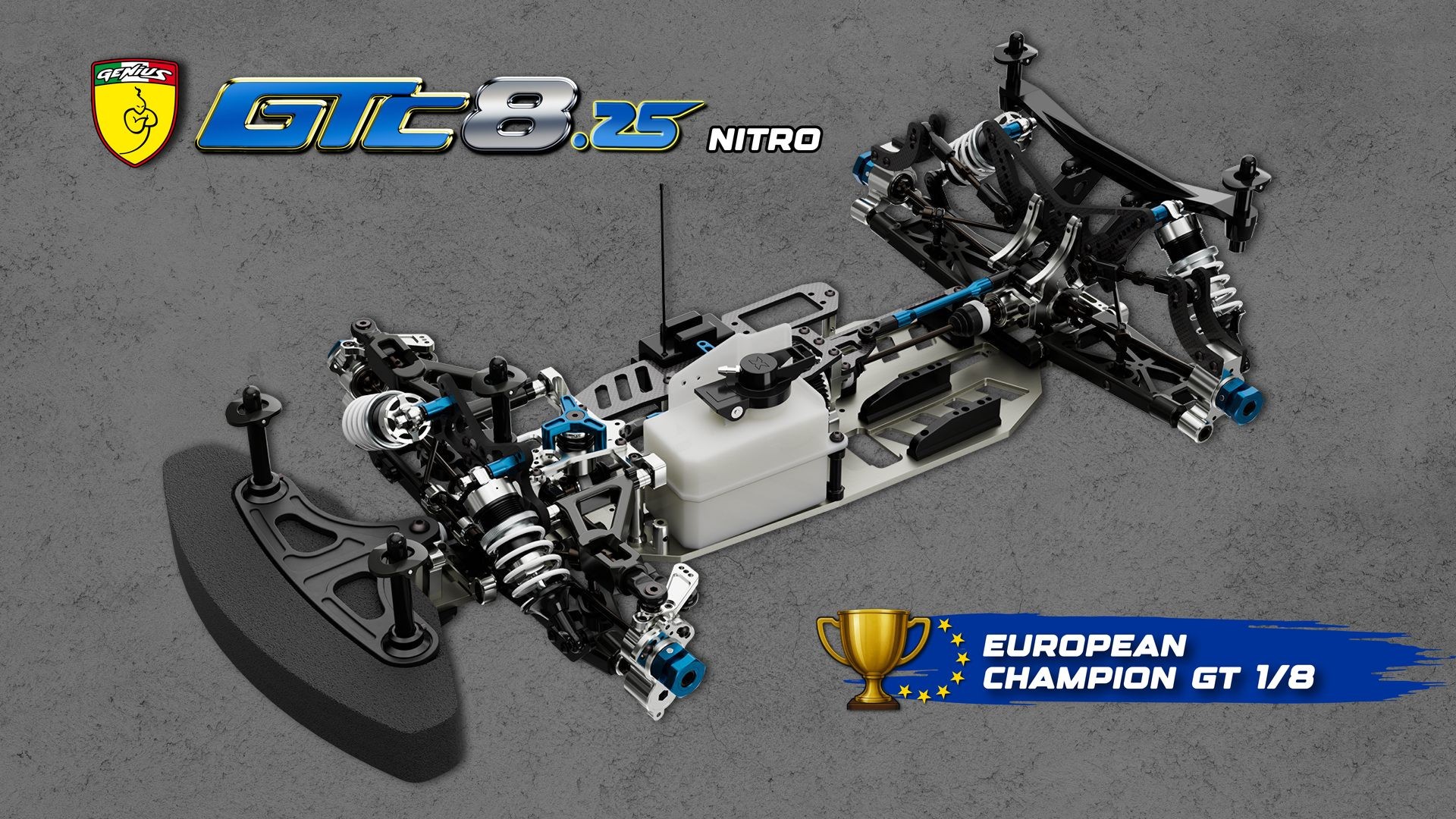 Genius GTC8.25 1/8th scale GT On Road Nitro car