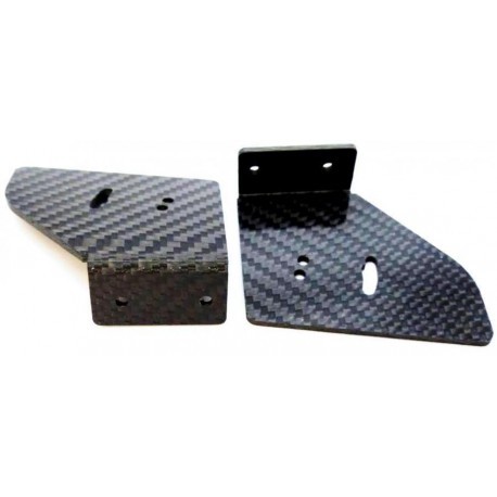 Touring Car Wing Carbon Supports, 2pcs  (M 20120)