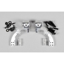 Alloy front hub set, 1.5mm offset.