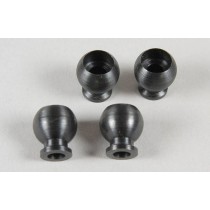 Steel Ball Joint 10x10x4mm bore, 4pcs.