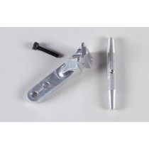 Alloy steering arm with stop