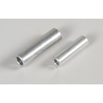 Alloy distance spacer tubes, 8x27mm & 10x34mm